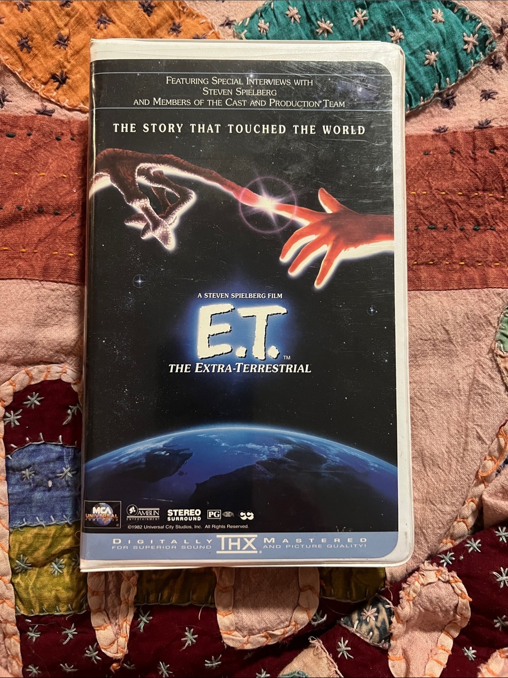 E.T. The Extra-Terrestrial Vintage VHS PG, 1 H 55 M, 1982